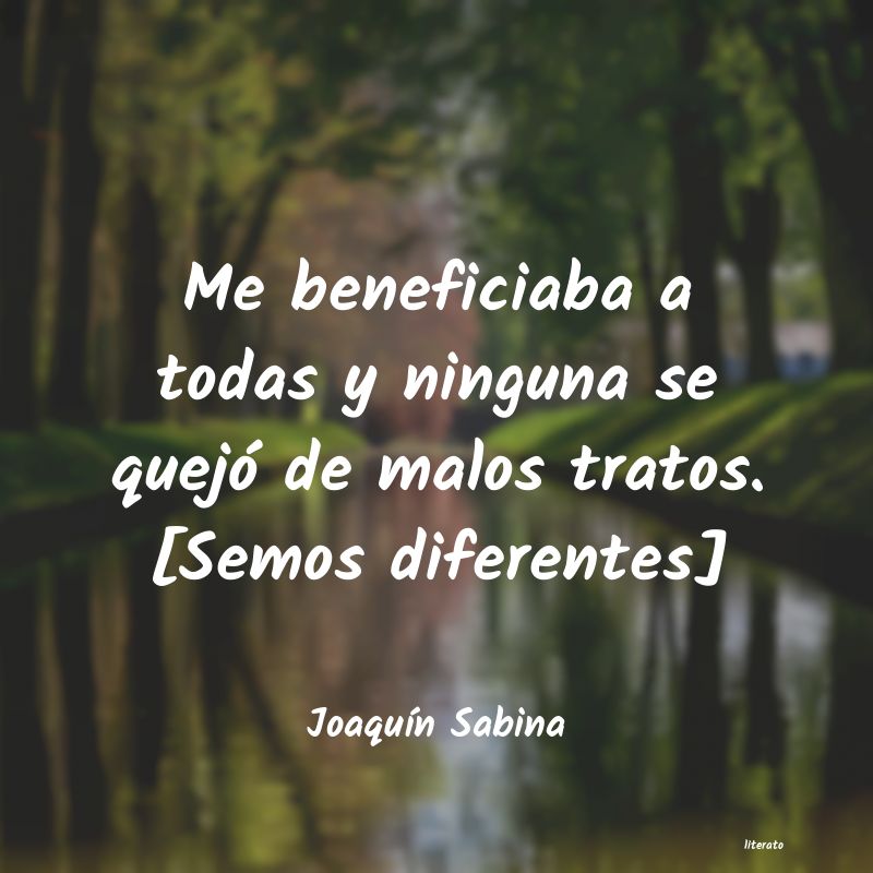 Frases de Joaquín Sabina