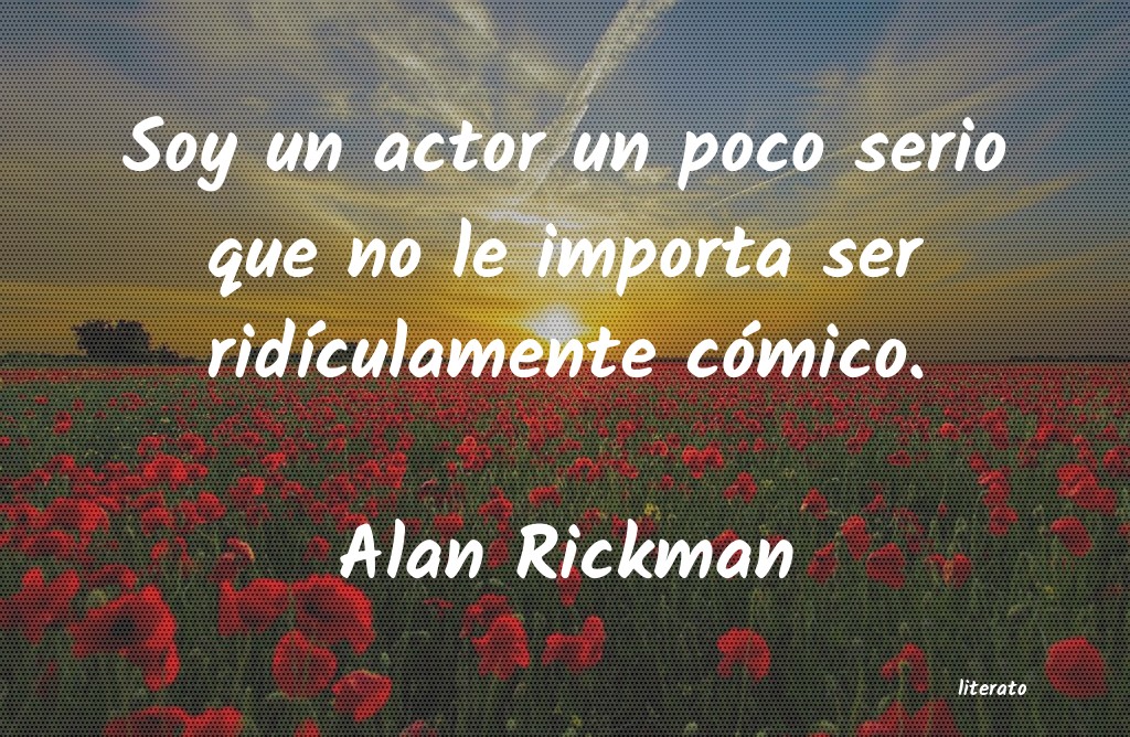 Frases de Alan Rickman