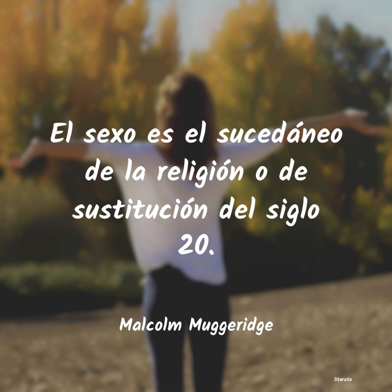 Frases de Malcolm Muggeridge