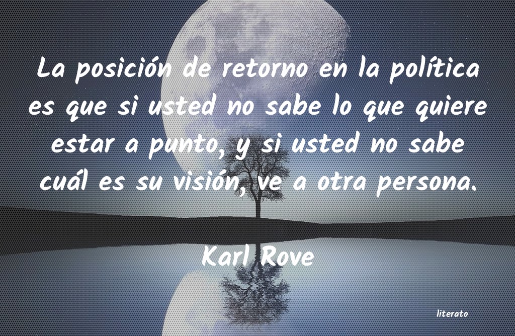 frases de Karl Rove