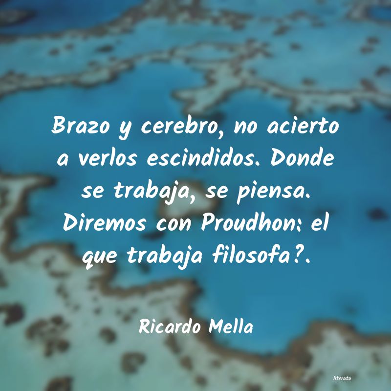 frases de Ricardo Mella