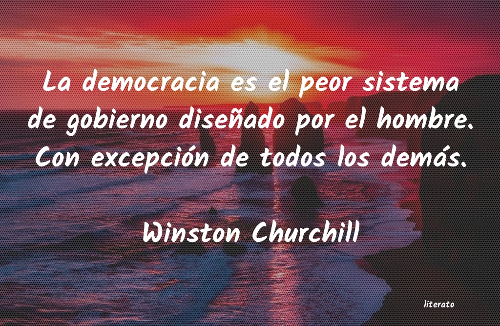 frases de Winston Churchill