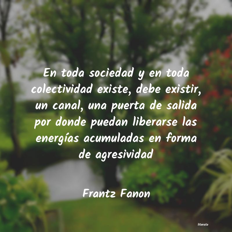 Frases de Frantz Fanon