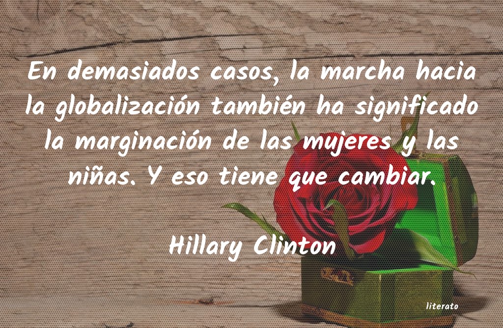frases de Hillary Clinton