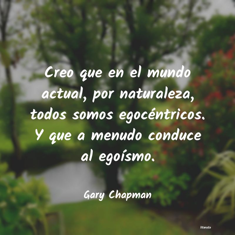 Frases de Gary Chapman