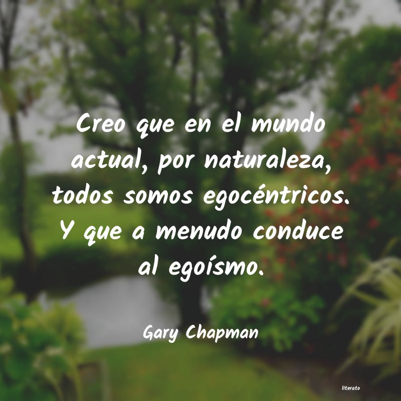 frases de Gary Chapman