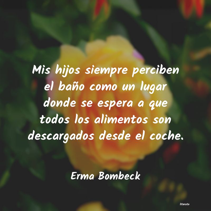 frases de Erma Bombeck