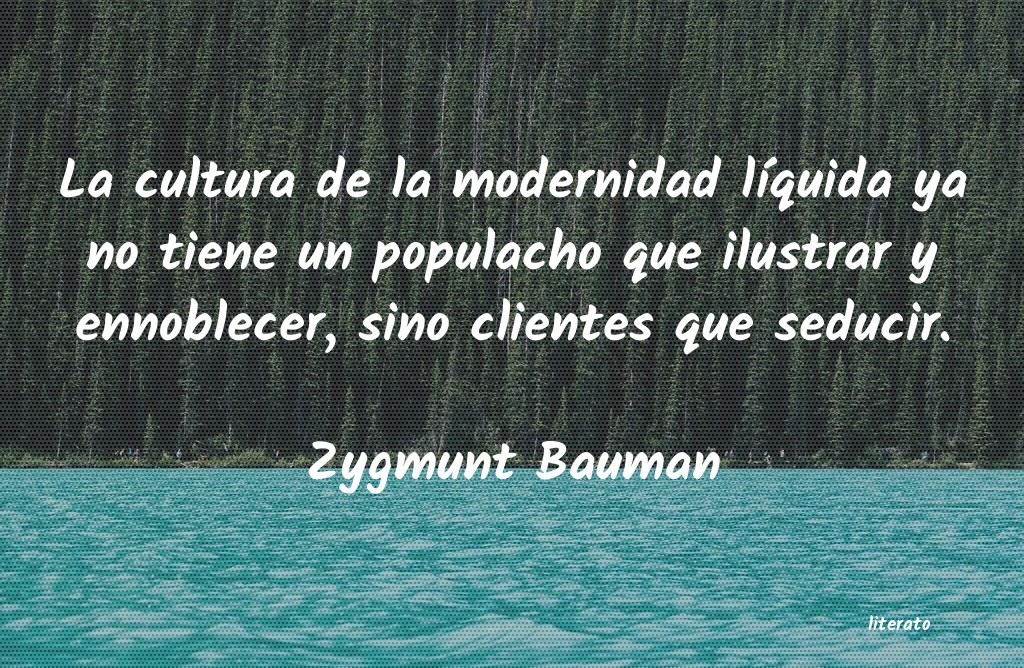 frases de Zygmunt Bauman