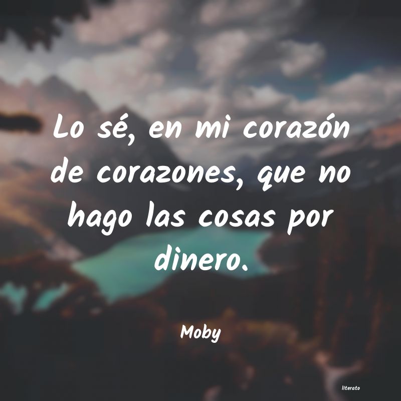 Frases de Moby