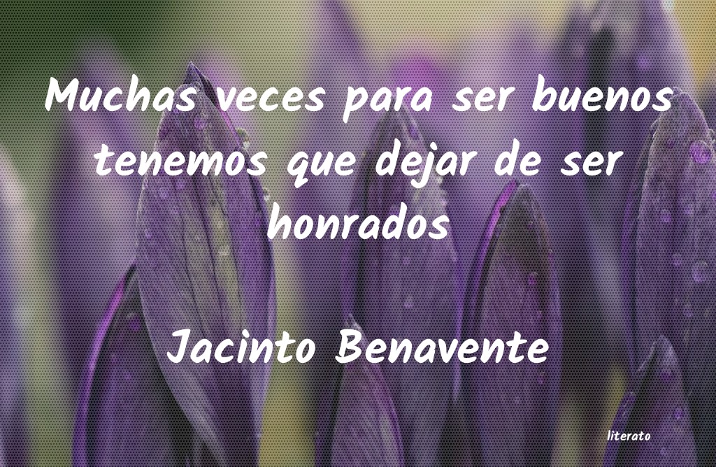 frases de Jacinto Benavente