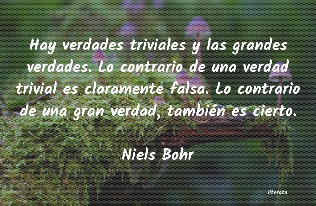 Frases de Niels Bohr