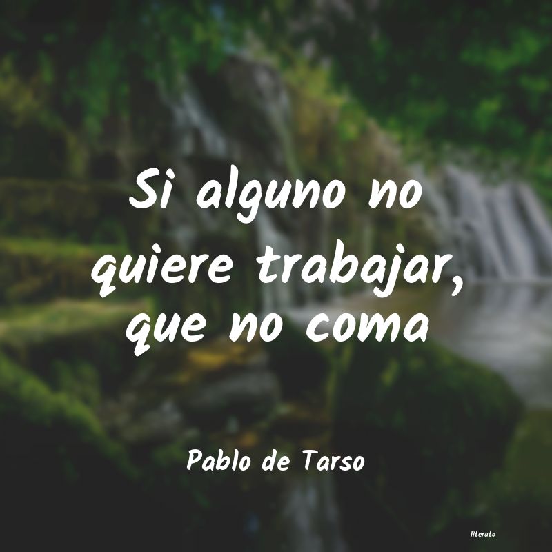 frases de Pablo de Tarso