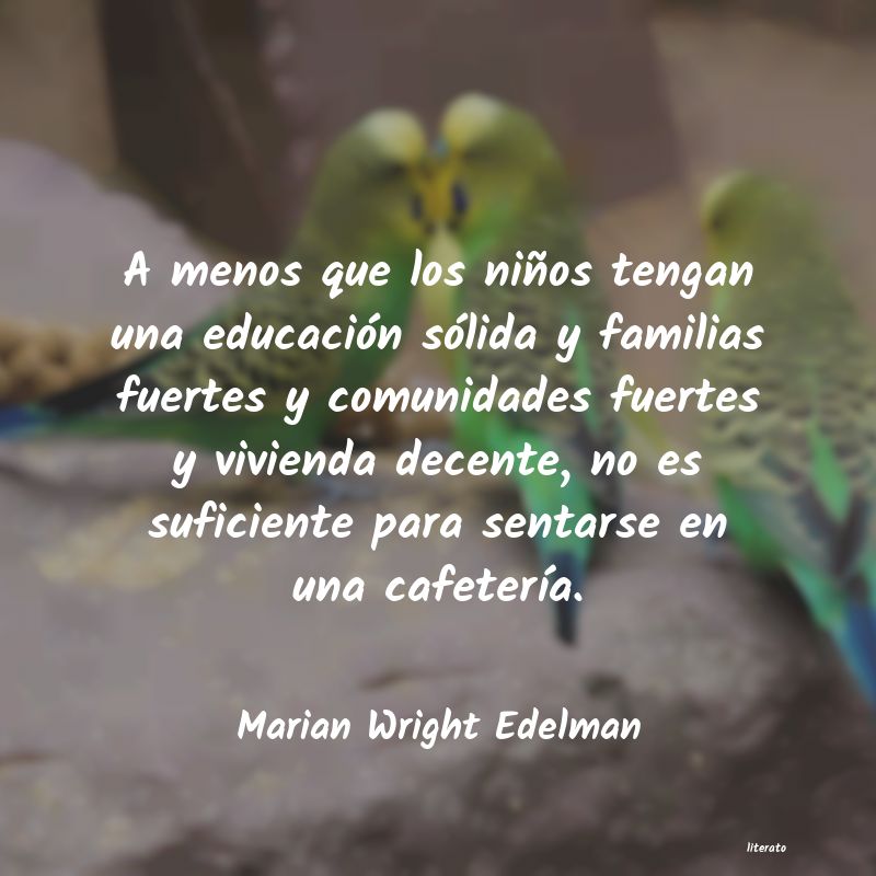 Frases de Marian Wright Edelman