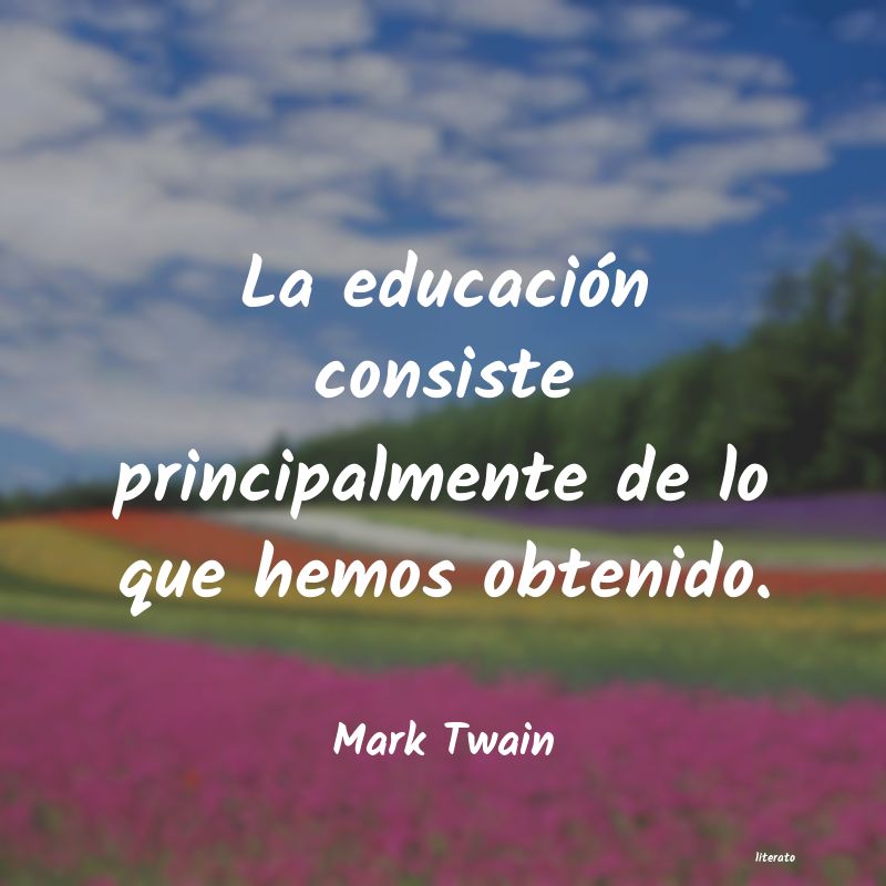 Frases de Mark Twain