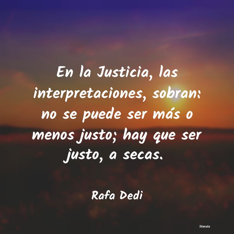 frases de Rafa Dedi