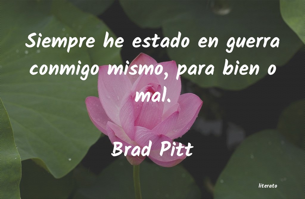 frases de Brad Pitt