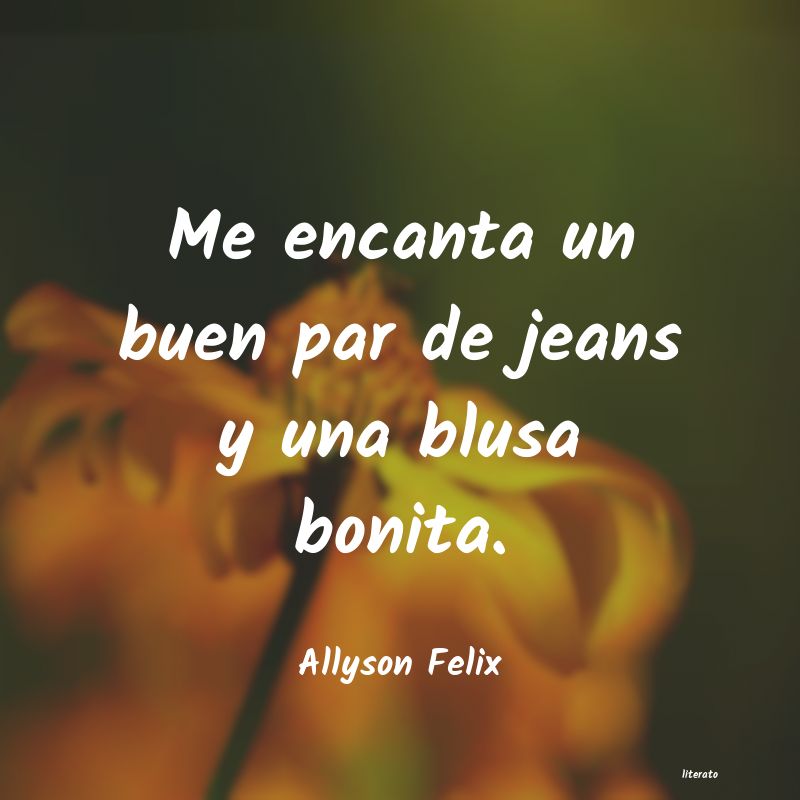 frases de Allyson Felix