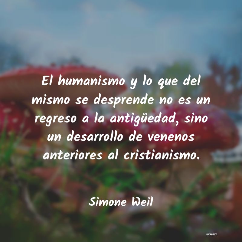 Frases de Simone Weil