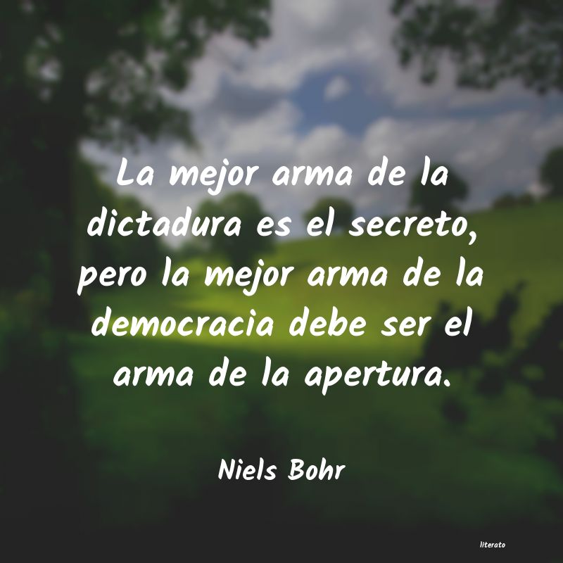 frases de Niels Bohr