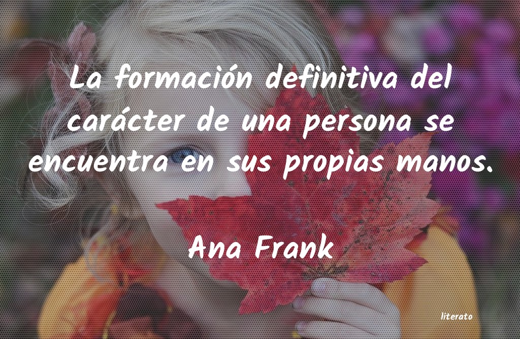 frases de Ana Frank