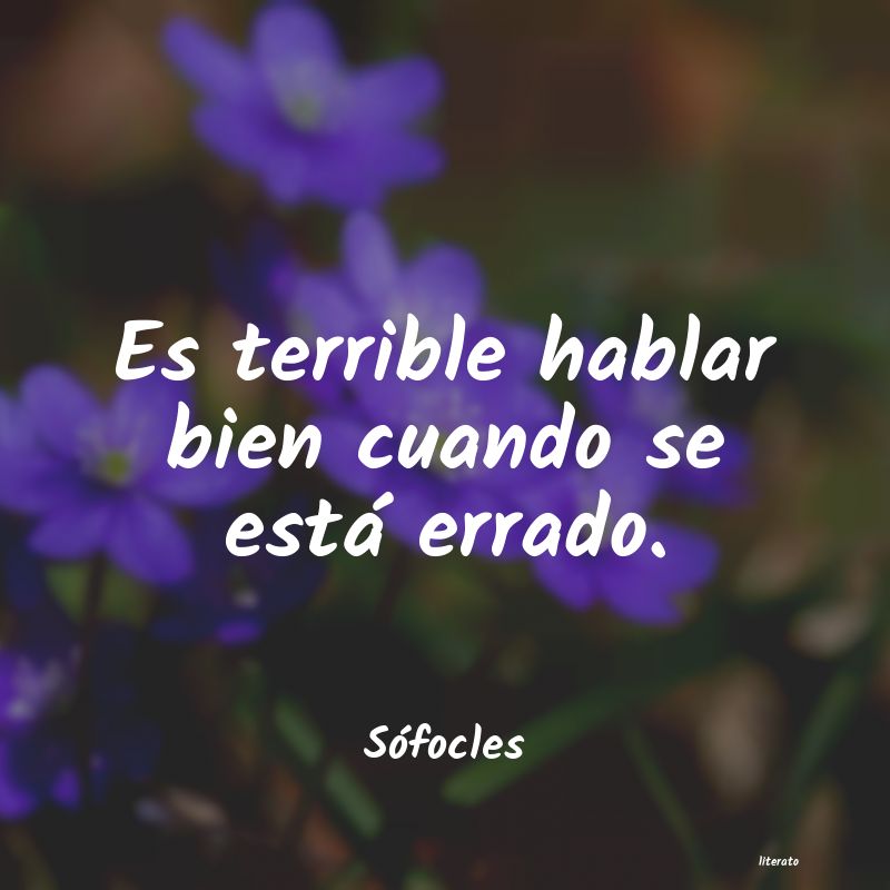frases de Sófocles