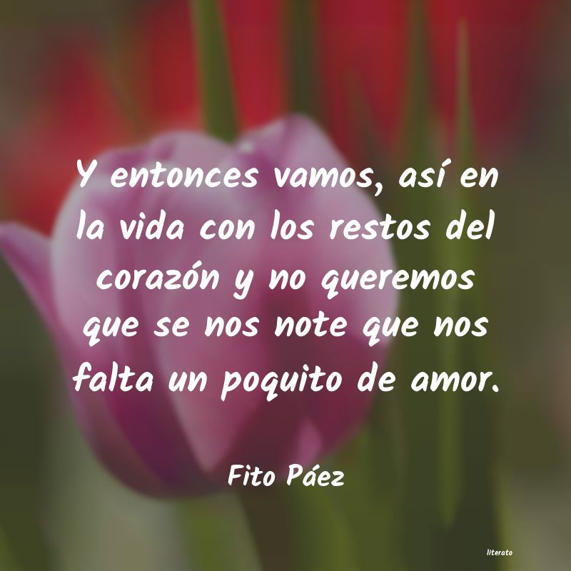frases de Fito Páez