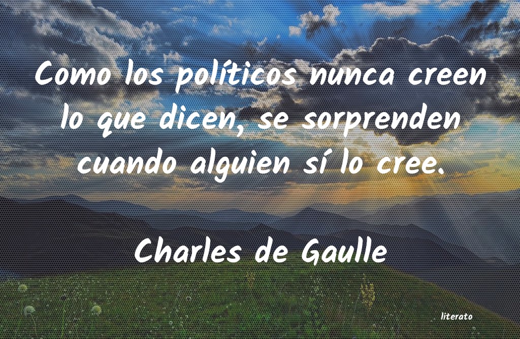 Frases de Charles de Gaulle