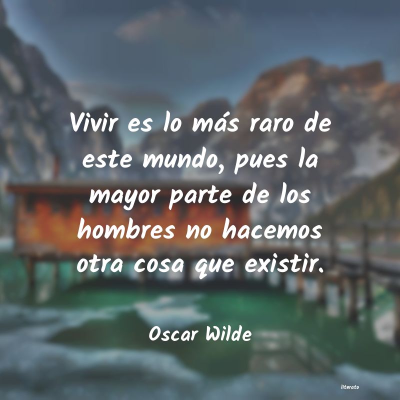 Frases de Oscar Wilde