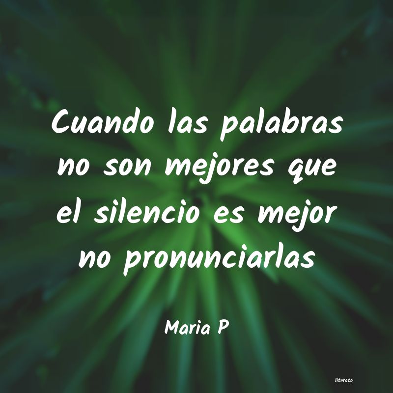 Frases de Maria P