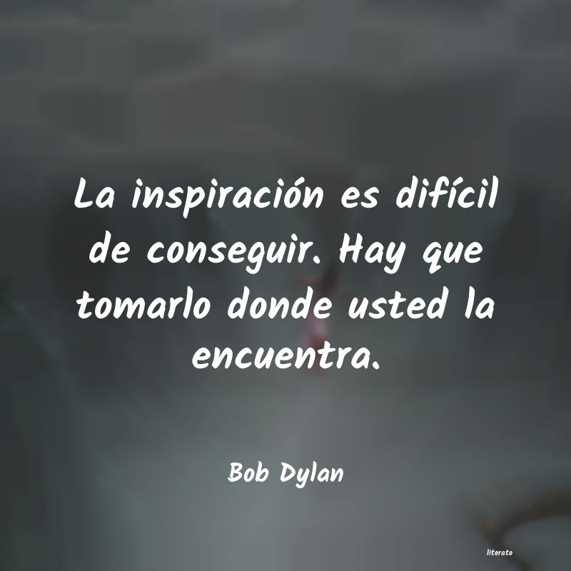 Frases de Bob Dylan