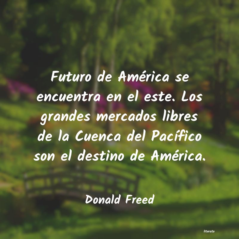 Frases de Donald Freed