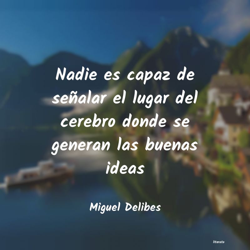 Frases de Miguel Delibes