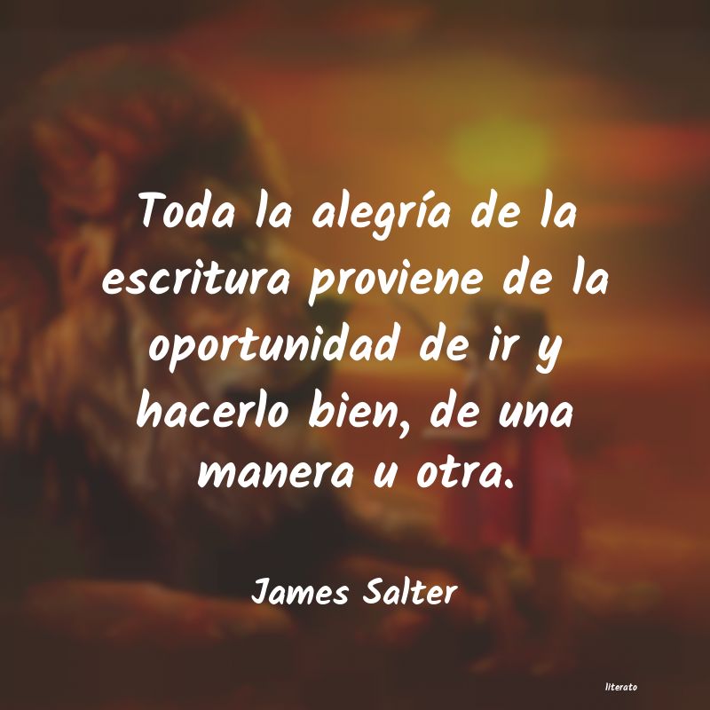 Frases de James Salter