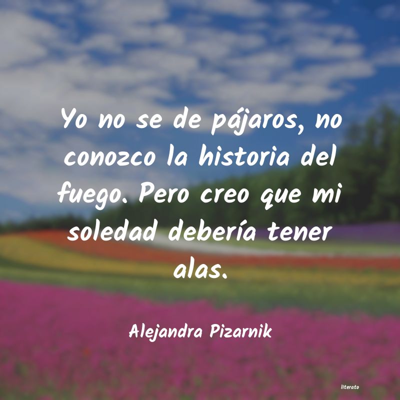 Frases de Alejandra Pizarnik