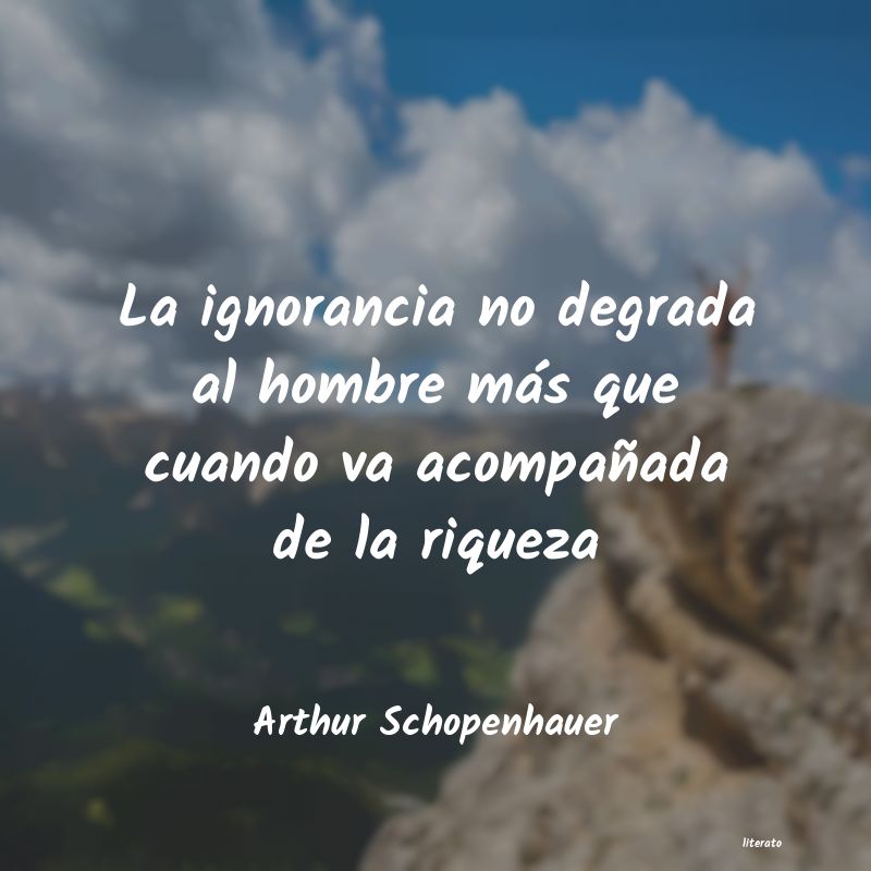 Frases de Arthur Schopenhauer