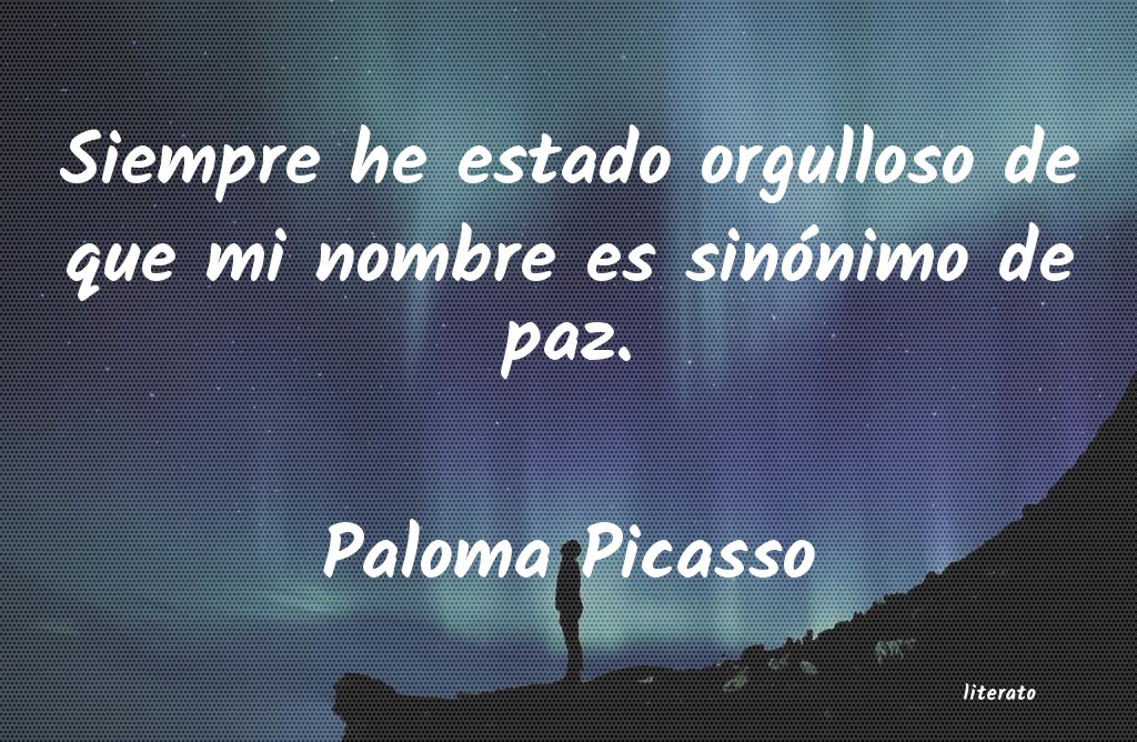Frases de Paloma Picasso