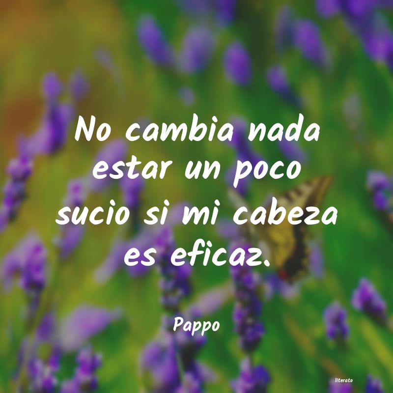 frases de Pappo