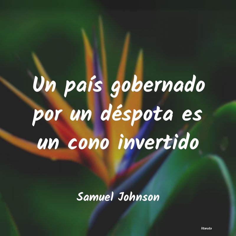 Frases de Samuel Johnson