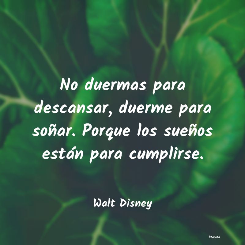 frases de Walt Disney