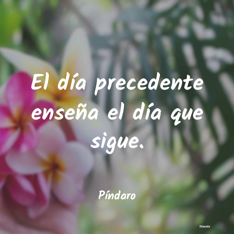 Frases de Píndaro