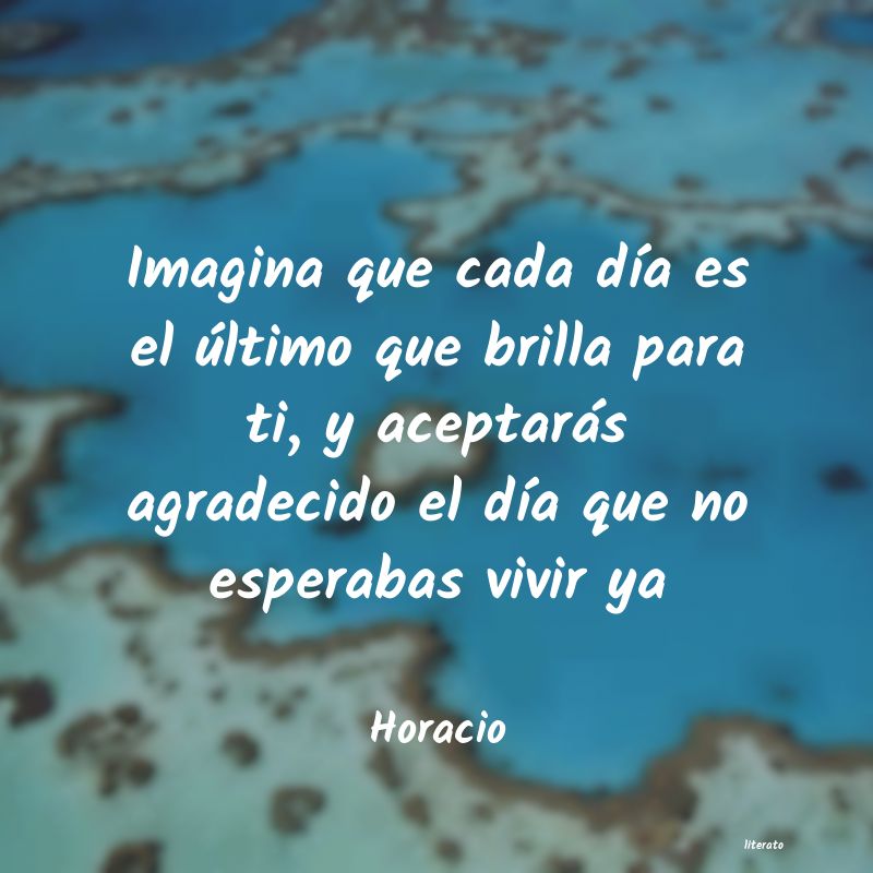 frases de Horacio