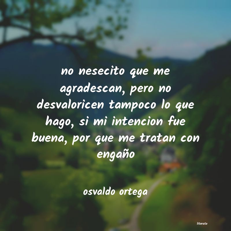 frases de osvaldo ortega
