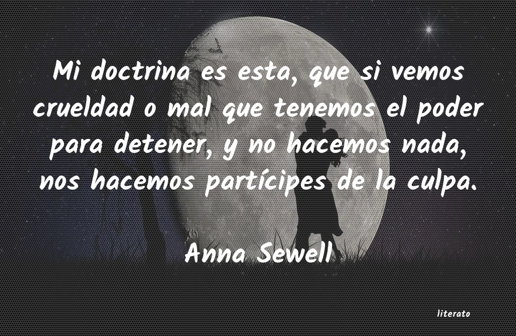 frases de Anna Sewell