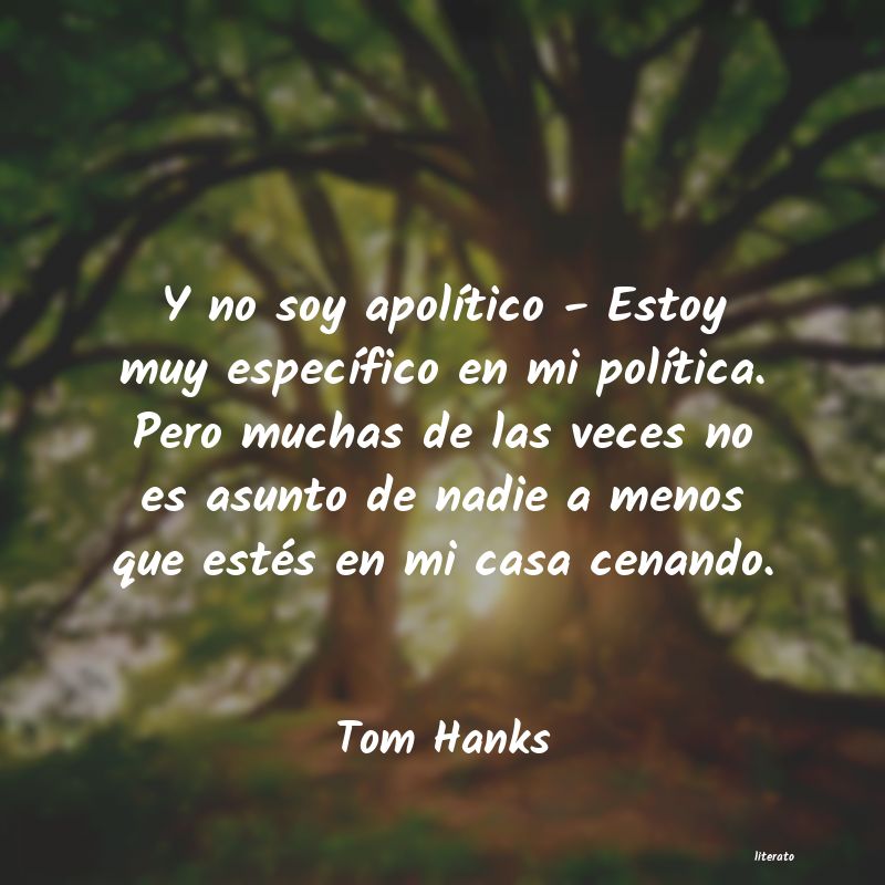 Frases de Tom Hanks