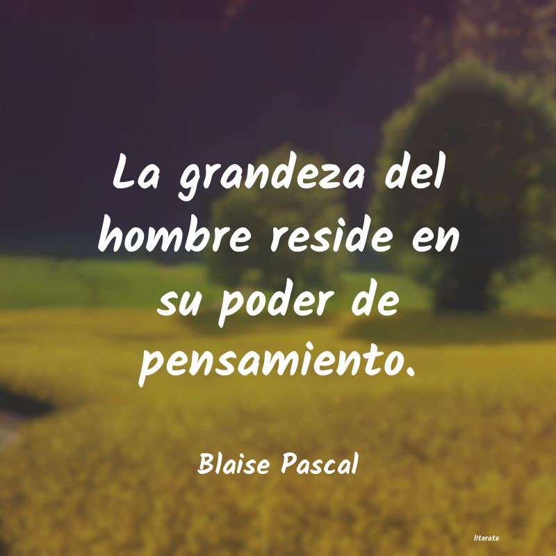 blas pascal hombre