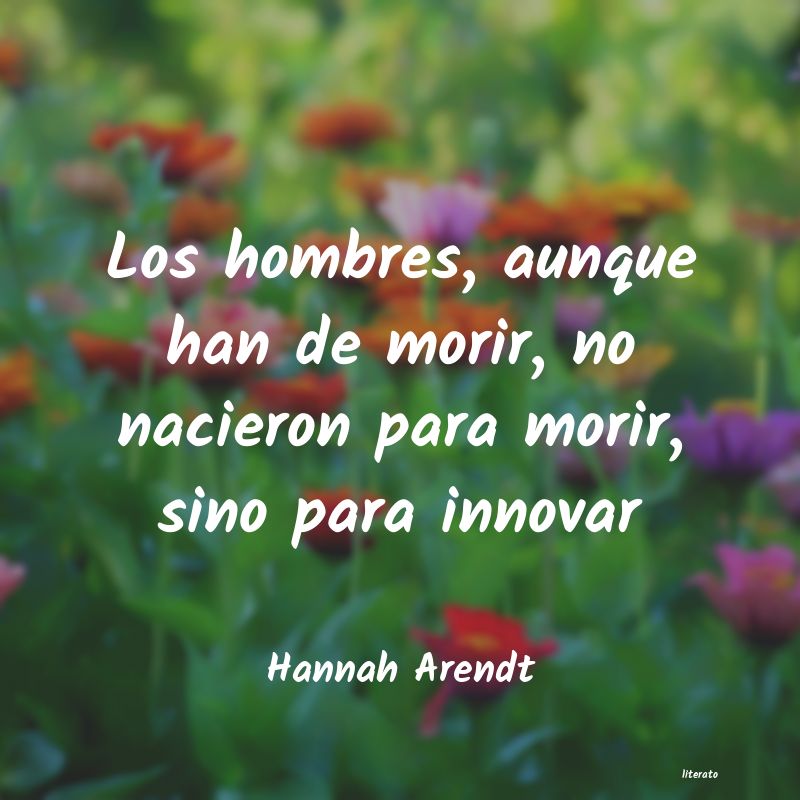 frases de Hannah Arendt