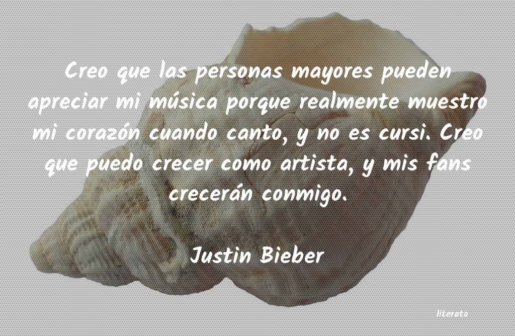 Frases de Justin Bieber