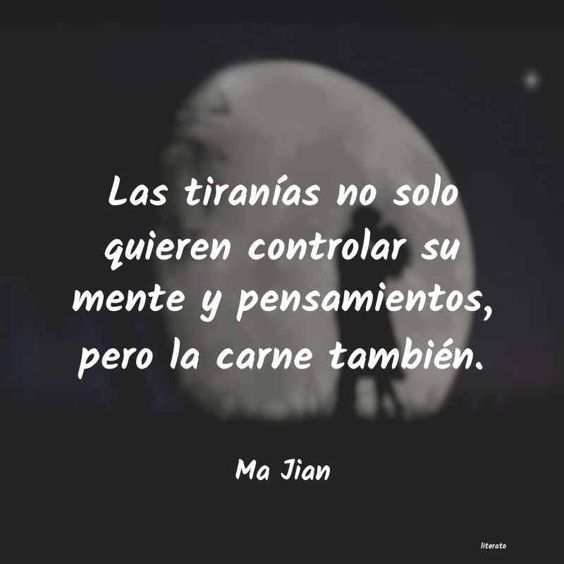frases de Ma Jian