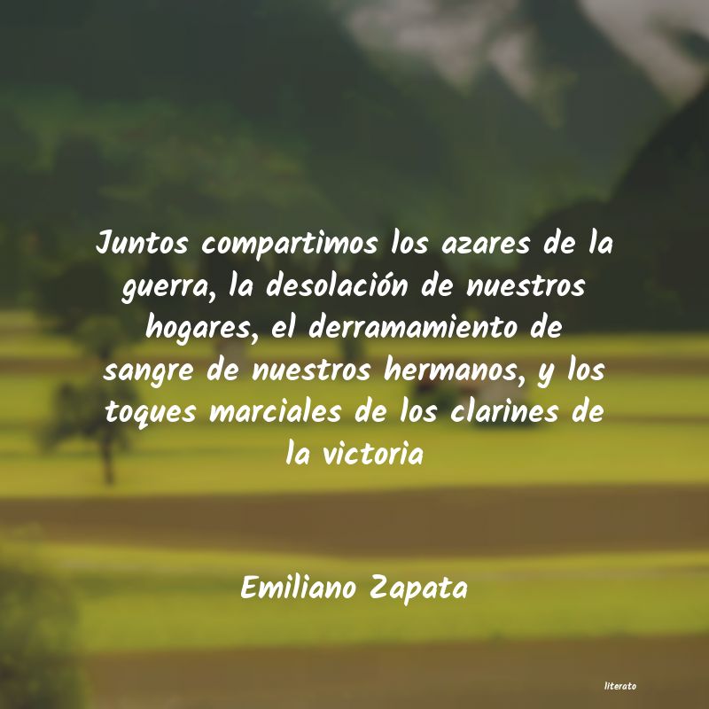 frases de Emiliano Zapata