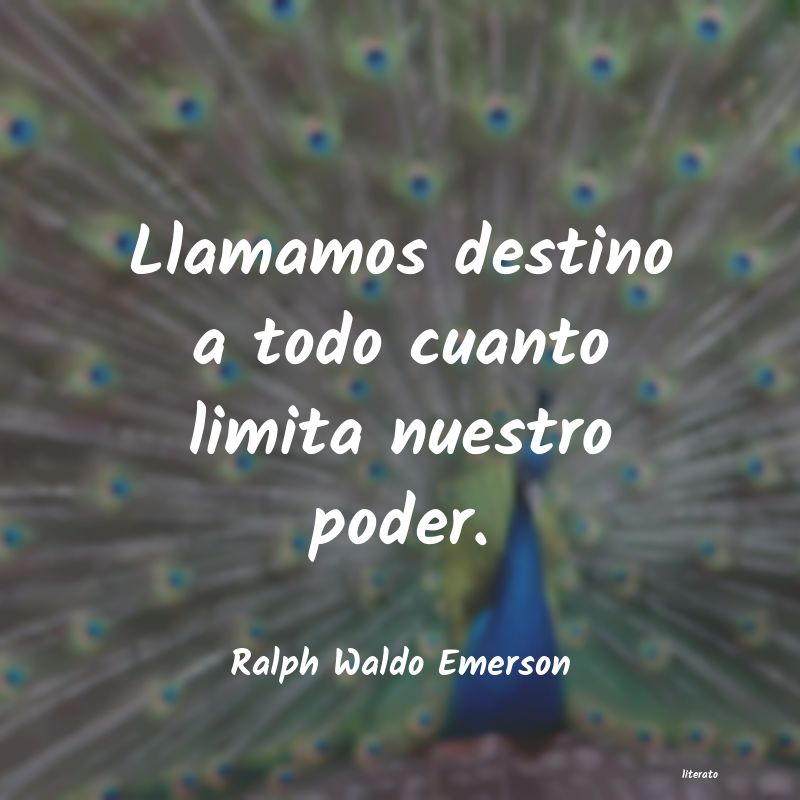 Frases de Ralph Waldo Emerson